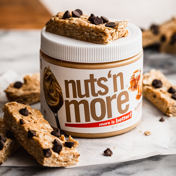 Salted Caramel PB Granola Bars