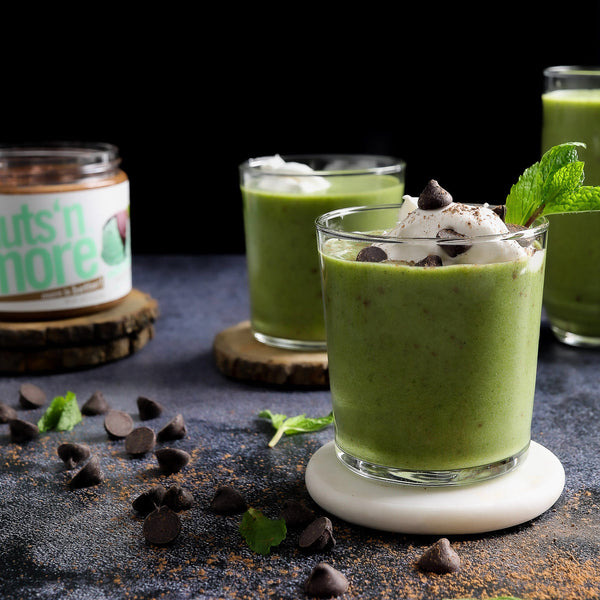 Mint Chocolate Chip Milkshake