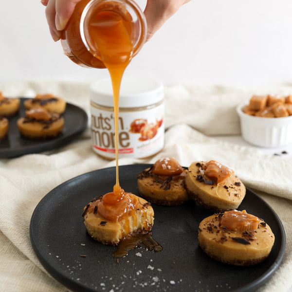 Salted Caramel Protein Tarts