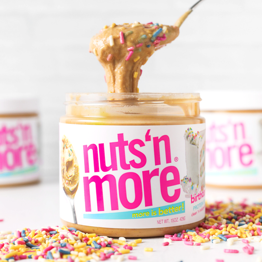 Birthday Cake High Protein Peanut Butter Spread