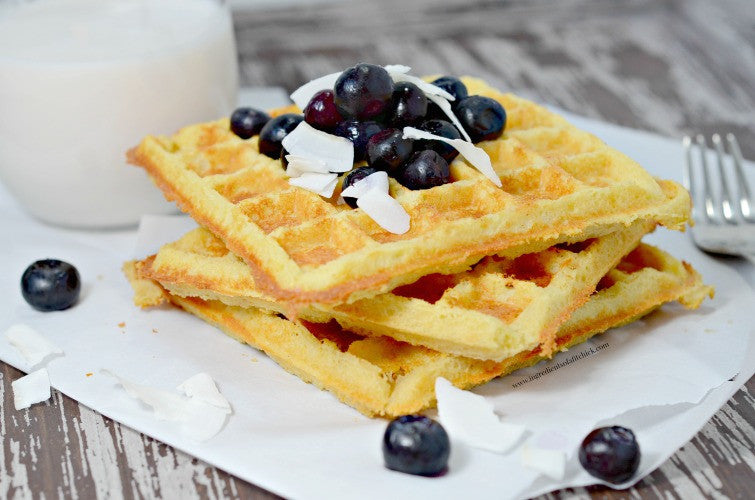 Crispy Low Carb Protein Waffles