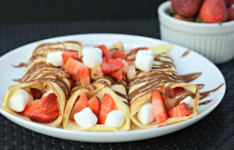 Strawberry S’Mores Crepes