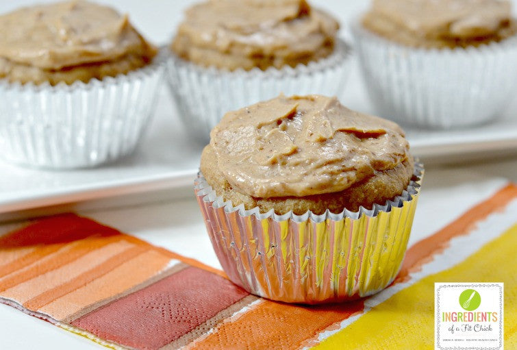 Maple Cupcakes With Pumpkin Spice Frosting