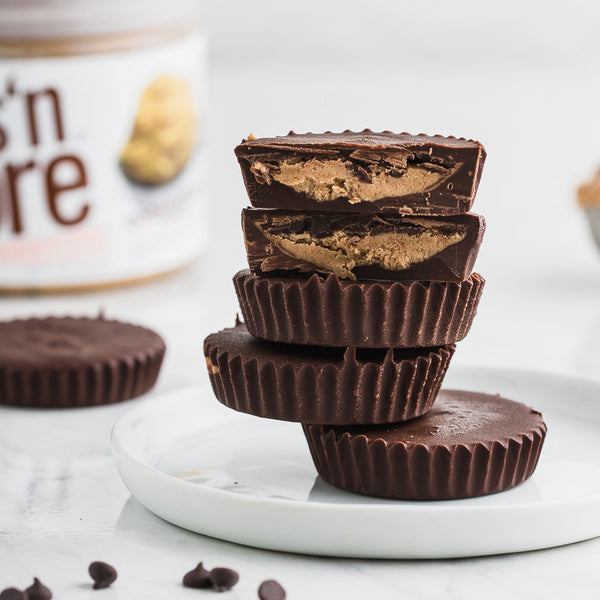 Cookie Dough Peanut Butter Cups