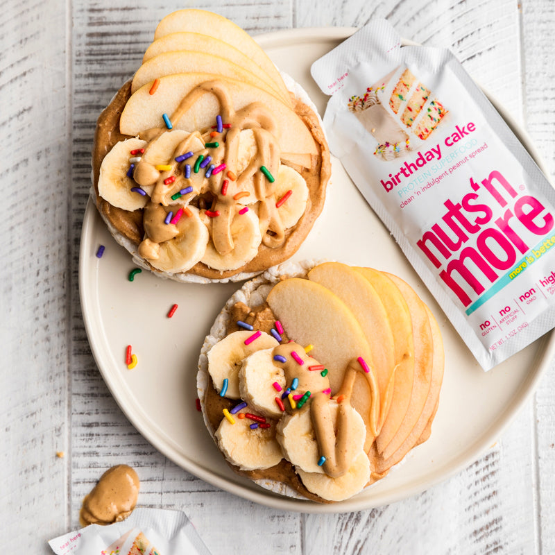Mini Rice Birthday Cake Birthday Rice Cakes