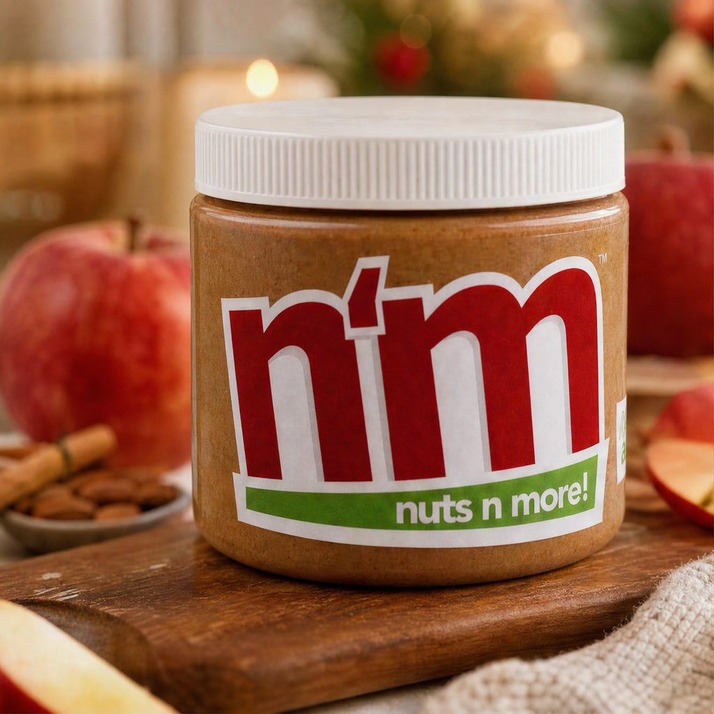 Nuts 'N More Almond Apple Butter jar holiday kitchen