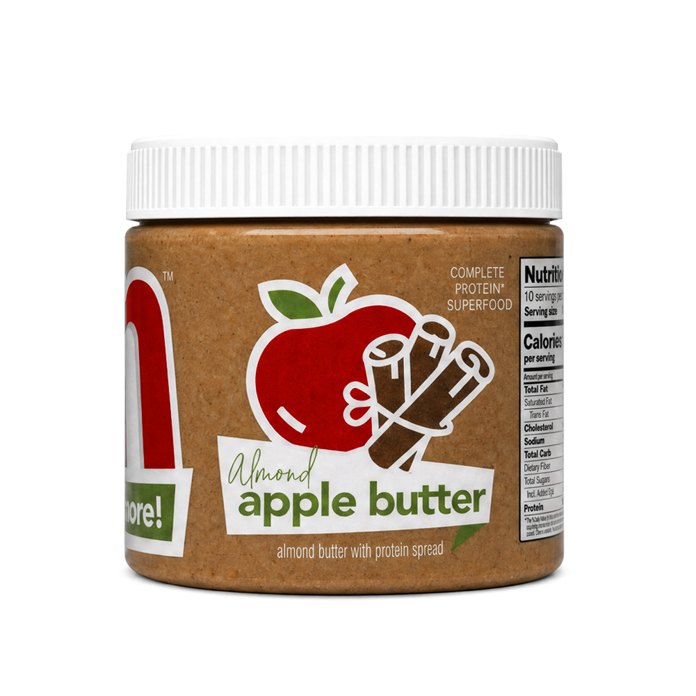 Almond Apple Butter - High Protein Apple Cinnamon Almond Butter