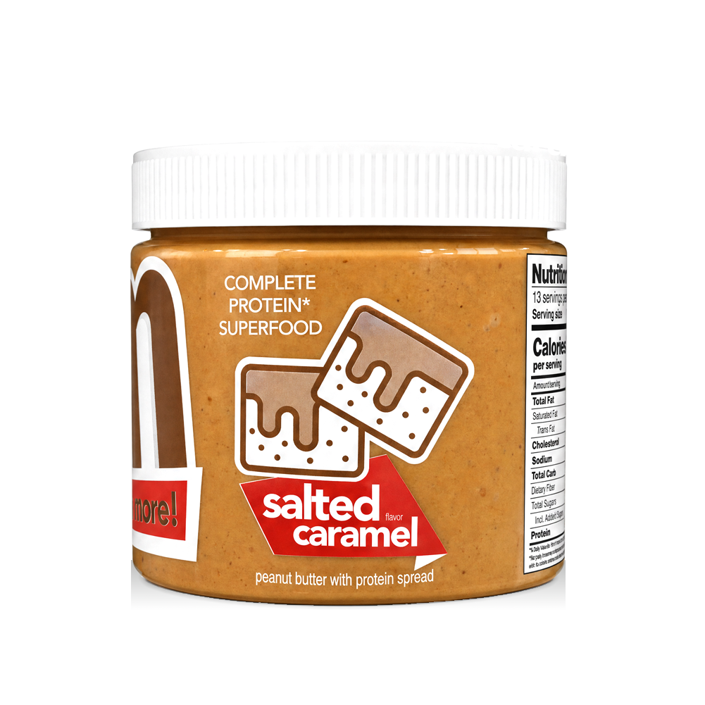 Salted Caramel High Protein Peanut Butter Spread