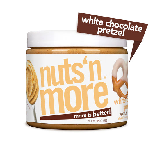 White Chocolate Pretzel High Protein Peanut Butter Spread