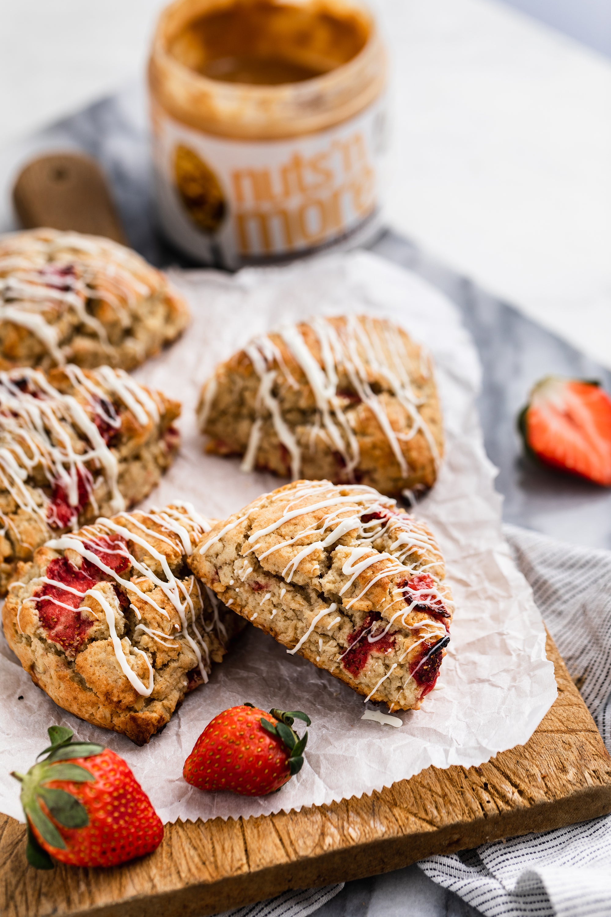 Strawberry Peanut Butter Scones Extra Image #2