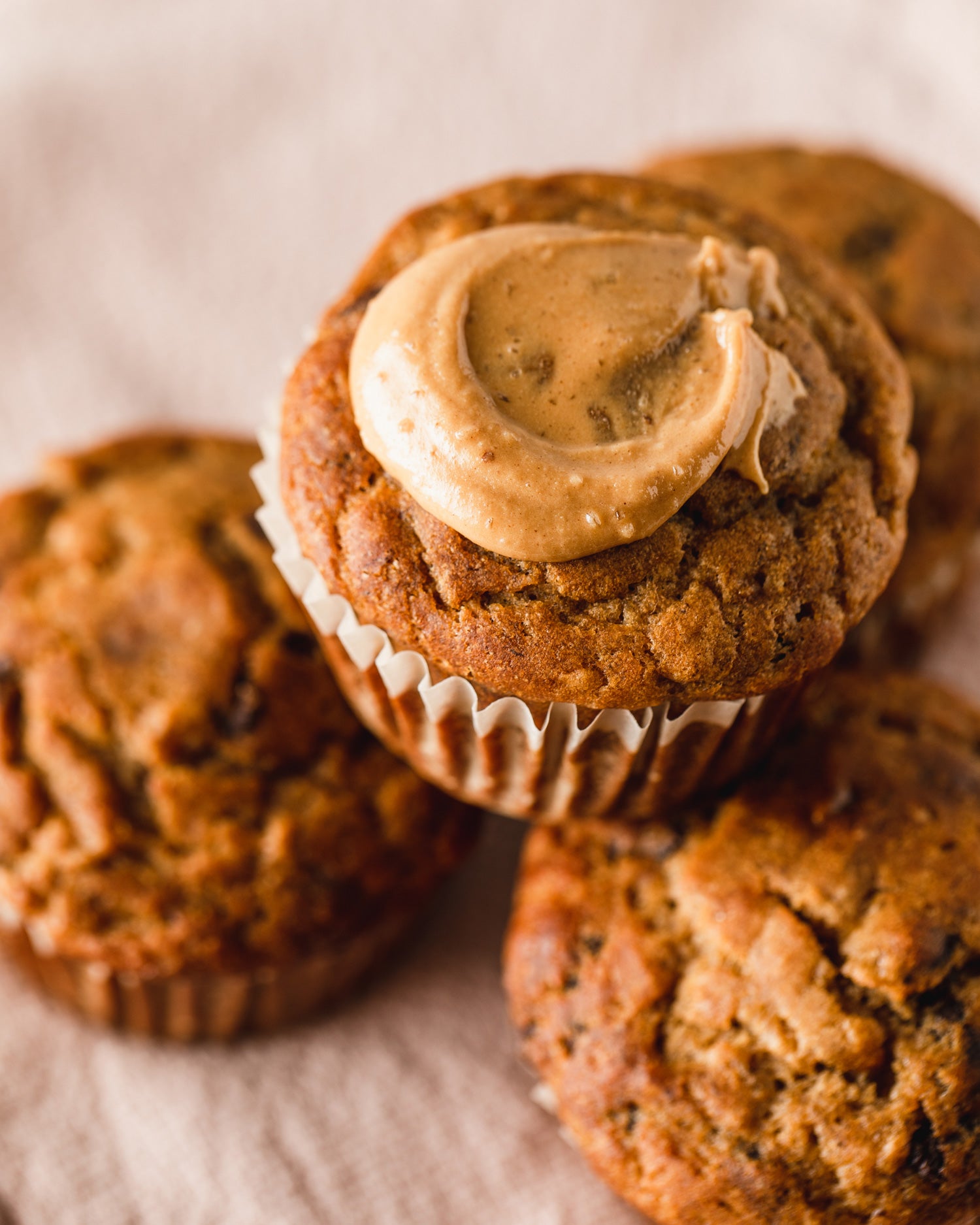 Toffee Banana Peanut Butter Muffins Extra Image #1