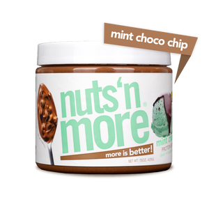 Mint Chocolate Chip High Protein Peanut Butter Spread