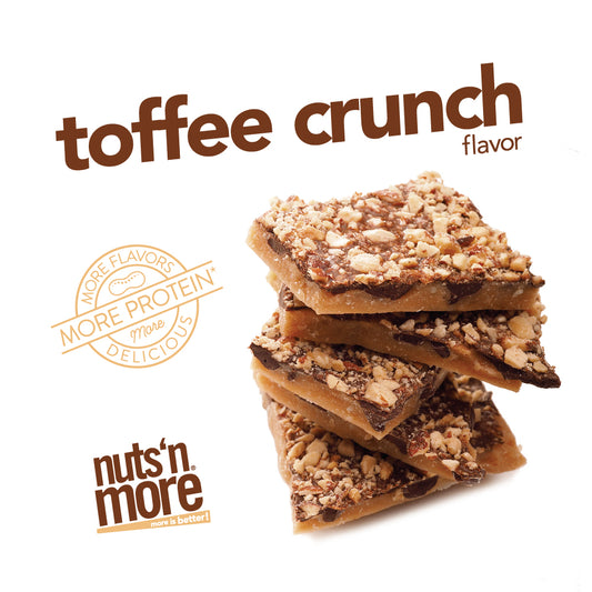 Toffee Crunch High Protein Peanut Butter Spread